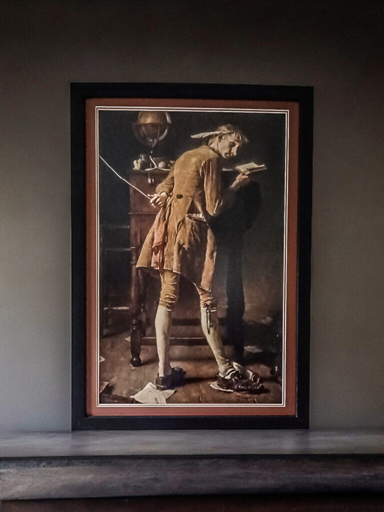 Framed- The Lost Ichabod Crane by Norman Rockwell